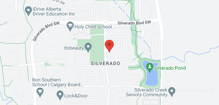 map of 107 SILVERADO DR SW